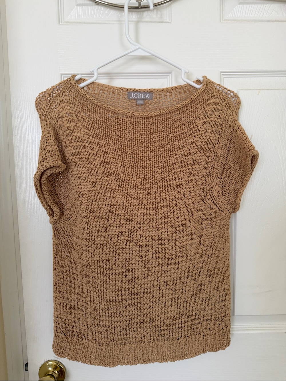 J.Crew Short-Sleeve Montauk Textured Sweater-Tee.